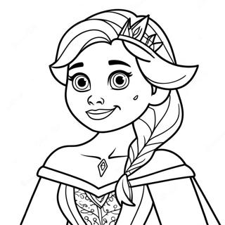 Pagina Para Colorir Da Elsa Em Fantasia Assustadora 28817-26072