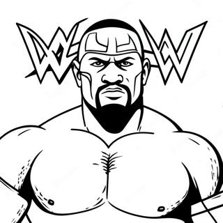 Pagina Para Colorir Da Wwe 28826-26074