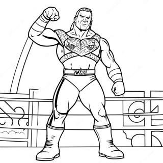 Pagina Para Colorir Da Wwe 28826-26076