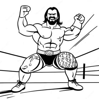 Pagina Para Colorir Dos Superstars Da Wwe Em Acao 28827-26079