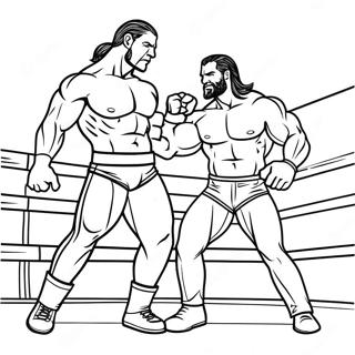 Pagina Para Colorir Dos Superstars Da Wwe Em Acao 28827-26080