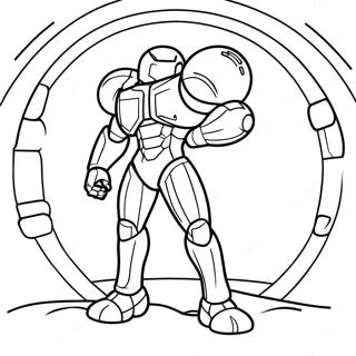 Pagina Para Colorir De Metroid 28856-26099