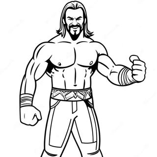 Pagina Para Colorir Da Wwe 28966-26186