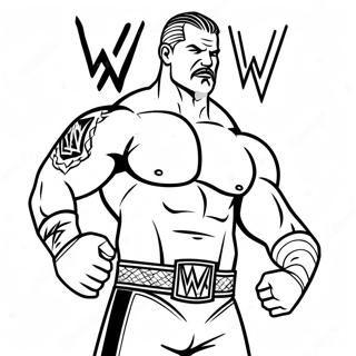 Pagina Para Colorir Da Wwe 28966-26188