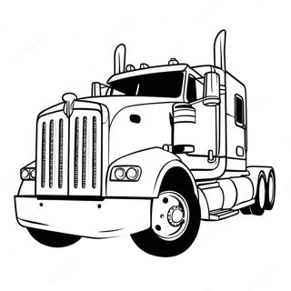 Pagina Para Colorir De Caminhao Kenworth 28976-26195