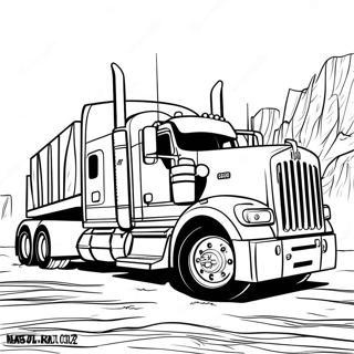 Pagina Para Colorir De Caminhao Kenworth 28976-26196