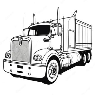 Pagina Para Colorir De Caminhao Kenworth Classico 28977-26198