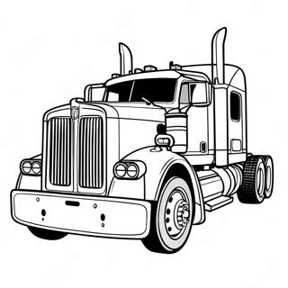 Pagina Para Colorir De Caminhao Kenworth Classico 28977-26200