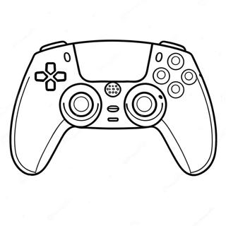 Pagina Para Colorir De Controle Ps5 28996-26211