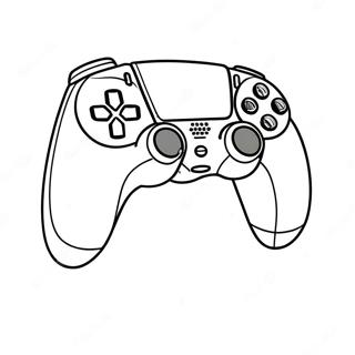 Pagina Para Colorir De Controle Ps5 28996-26212