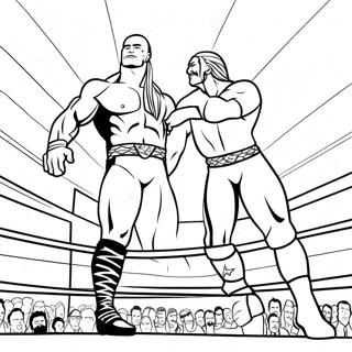 Pagina Para Colorir Superstars Da Wwe Em Acao 29027-26239