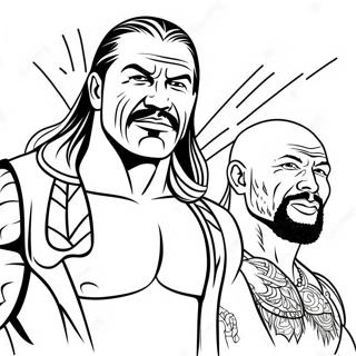 Pagina Para Colorir Superstars Da Wwe Em Acao 29027-26240