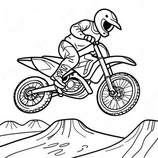 Pagina Para Colorir Corrida De Moto De Terra 291-236