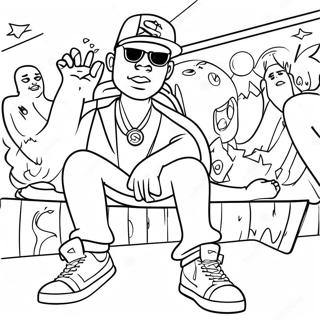 Pagina Para Colorir De Hip Hop 2928-2371