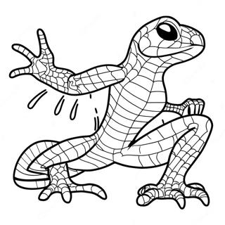 Pagina Para Colorir Do Lagarto Do Homem Aranha 29296-26451