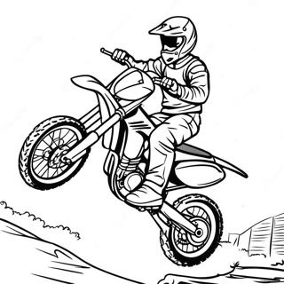 Pagina Para Colorir Piloto De Moto De Terra Legal 292-237