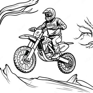 Pagina Para Colorir Piloto De Moto De Terra Legal 292-238