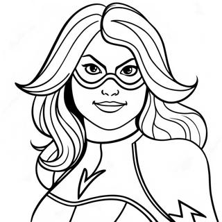 Pagina Para Colorir Da Ms Marvel 29377-26507