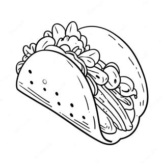 Taco Páginas Para Colorir