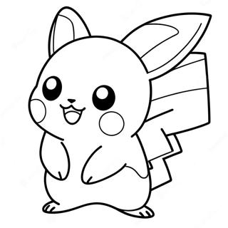 Pagina Para Colorir Do Pikachu Encantador Do Pokemon Go 29408-26534