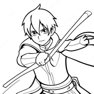 Pagina Para Colorir Do Kirito Em Batalha Epica 29428-26552