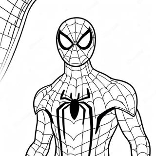 Pagina Para Colorir Do Homem Aranha De Terno Preto Sem Volta Para Casa 29597-26682