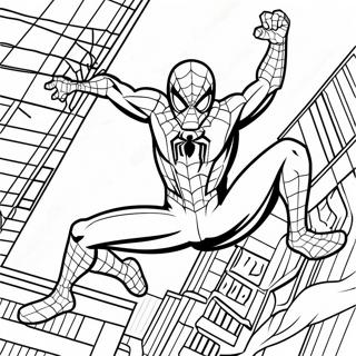 Pagina Para Colorir Do Homem Aranha De Terno Preto Sem Volta Para Casa 29597-26683