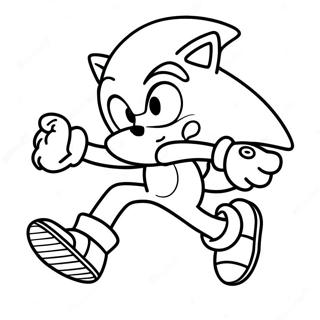 Pagina Para Colorir Do Sonic Rapido Correndo 29628-26711