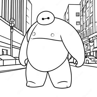 Pagina Para Colorir Do Baymax Em Acao 29638-26718