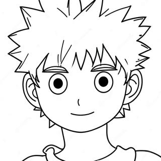 Pagina Para Colorir Do Killua 29697-26764