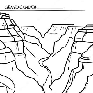 Pagina Para Colorir Da Vista Cenica Do Grand Canyon 29767-26820