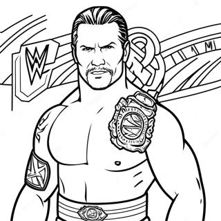 Pagina Para Colorir Da Wwe 29837-26874