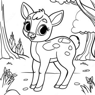 Pagina Para Colorir Do Bambi 2988-2418