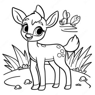 Pagina Para Colorir Do Bambi 2988-2420