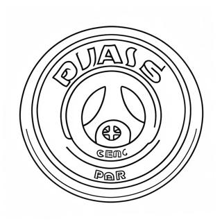 Pagina Para Colorir Do Logo Do Psg 29918-26930