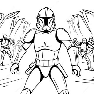 Pagina Para Colorir Do Clone Trooper Epico Da Fase 2 29939-26951