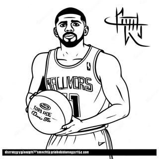 Pagina Para Colorir Do Kyrie Irving 29958-26964