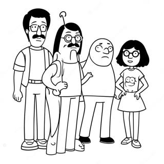 Pagina Para Colorir Do Bobs Burgers 2998-2426