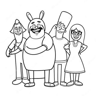 Pagina Para Colorir Do Bobs Burgers 2998-2427