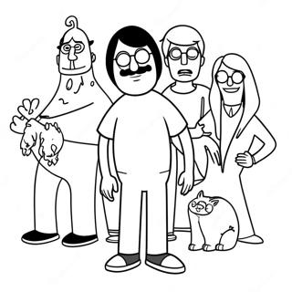 Pagina Para Colorir Do Bobs Burgers 2998-2428