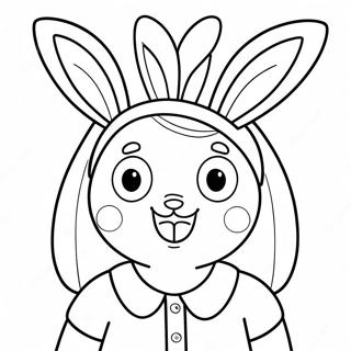 Pagina Para Colorir Da Louise Belcher Com Orelhas De Coelho 2999-2431