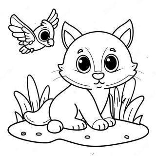 Pagina Para Colorir De Bebes Animais Adoraveis 30039-27031