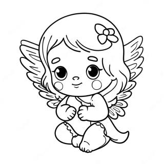 Pagina Para Colorir De Pequeno Anjo 30048-27036