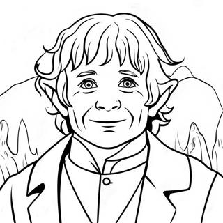 Pagina Para Colorir Da Aventura De Bilbo Bolseiro 30079-27064