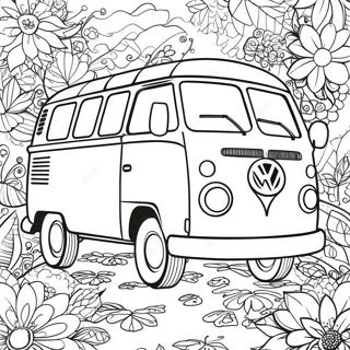 Pagina Para Colorir De Van Classica Vw 30109-27088