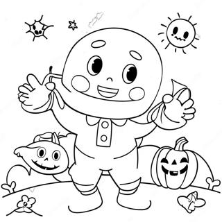 Pagina Para Colorir Cocomelon Halloween 30188-27146