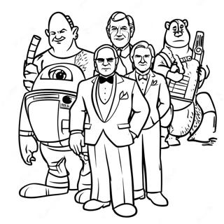 Pagina Para Colorir Personagens De Filmes Da 20th Century Fox 30199-27159