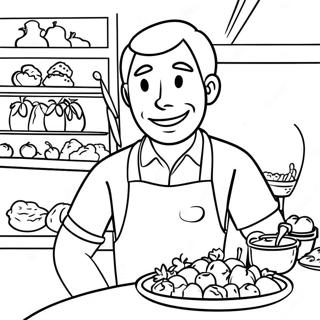 Pagina Para Colorir Do Flint Lockwood Inventando Comida Colorida 30269-27213