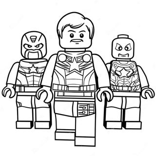 Pagina Para Colorir Dos Lego Avengers 3028-2450