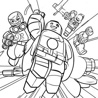 Pagina Para Colorir Dos Lego Avengers 3028-2473